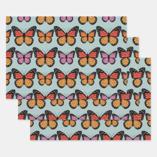 Flutter Field Wrapping Paper Sheet