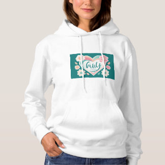 Flutter & Grace: Elegant Butterfly T-Shirt Designs Hoodie