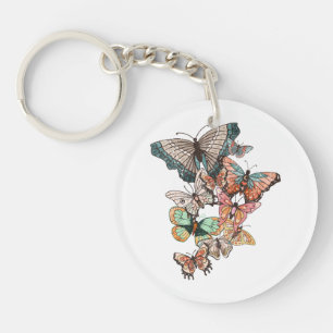Flutter into Spring  Key Ring