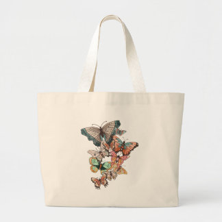 Flutter into Spring  Large Tote Bag