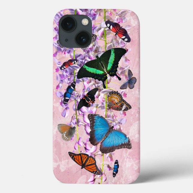 Flutterbies iPad Case (Back)