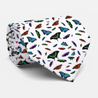 Flutterbies Tie Double Sided Print (Choose Colour)