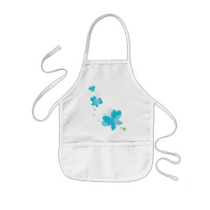 FLUTTERBY BUTTERFLIES :: series of three 2 Kids Apron
