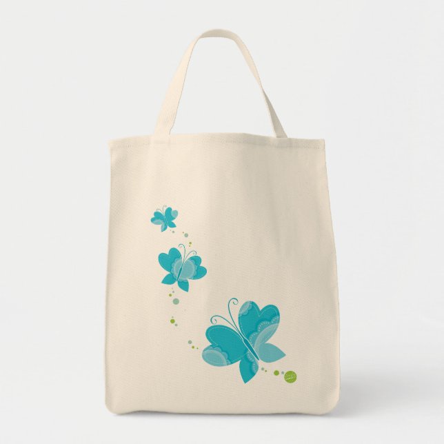 FLUTTERBY BUTTERFLIES :: series of three 2 Tote Bag (Front)