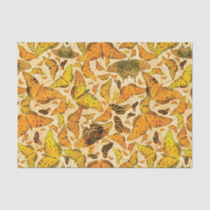 Flutterby Fall Butterflies Yellow Orange Tissue Paper
