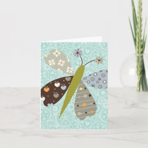 Flutterby note card
