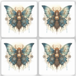 Fluttergear Nymph Steampunk Metal Gear butterfly