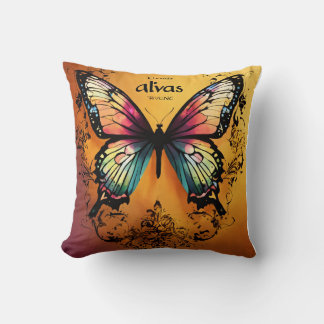 Fluttering Bliss: Sip the Magic with Butterfly Pil Cushion