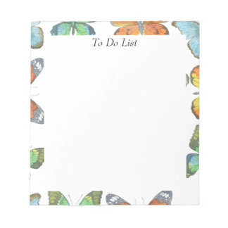 Fluttering Butterflies Notepad