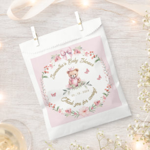 Fluttering Delights: Blooms & Butterflies Baby Favour Bags