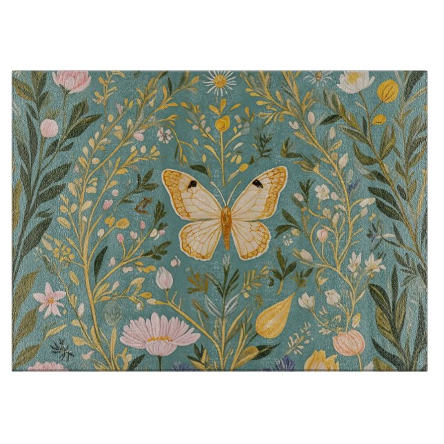 Fluttering Dreamscape Cutting Board (Front)
