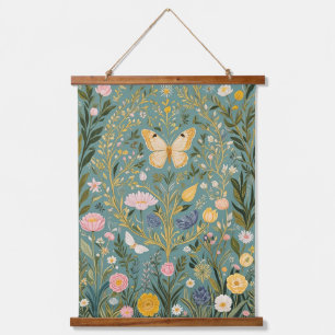 Fluttering Dreamscape Hanging Tapestry