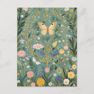 Fluttering Dreamscape Postcard