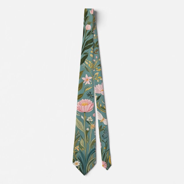 Fluttering Dreamscape Tie (Front)