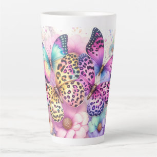 Fluttering Fantasy Latte Mug