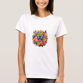 Fluttering Freedom Butterfly T-Shirt