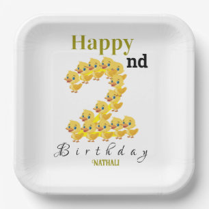 Fluttering Fun Paper Plate