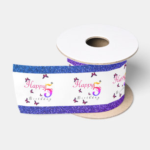 Fluttering Fun Satin Ribbon