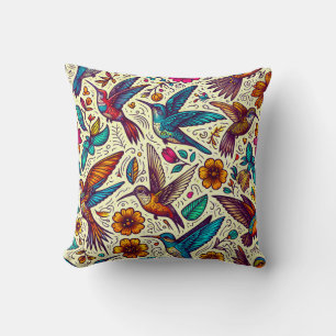“Fluttering Harmony” Cushion