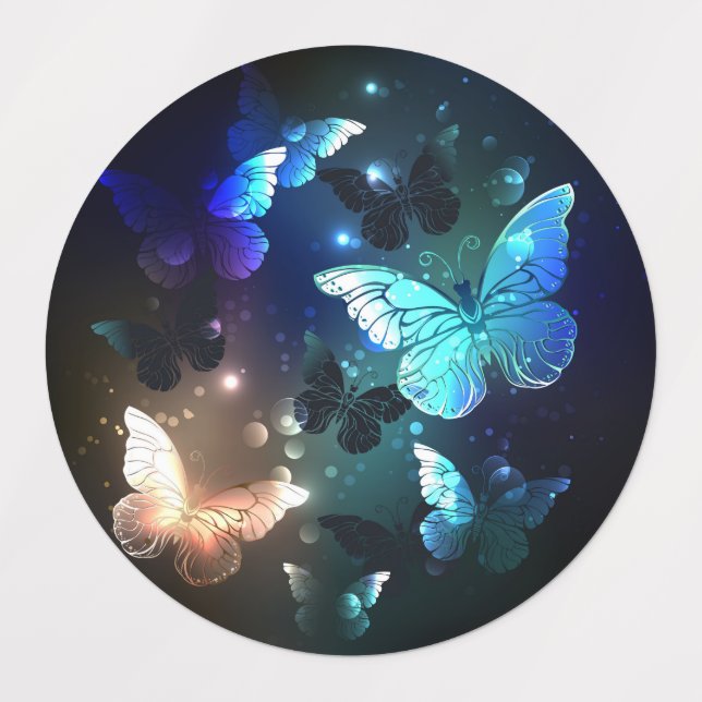 Fluttering Night Butterfly (Design 1)