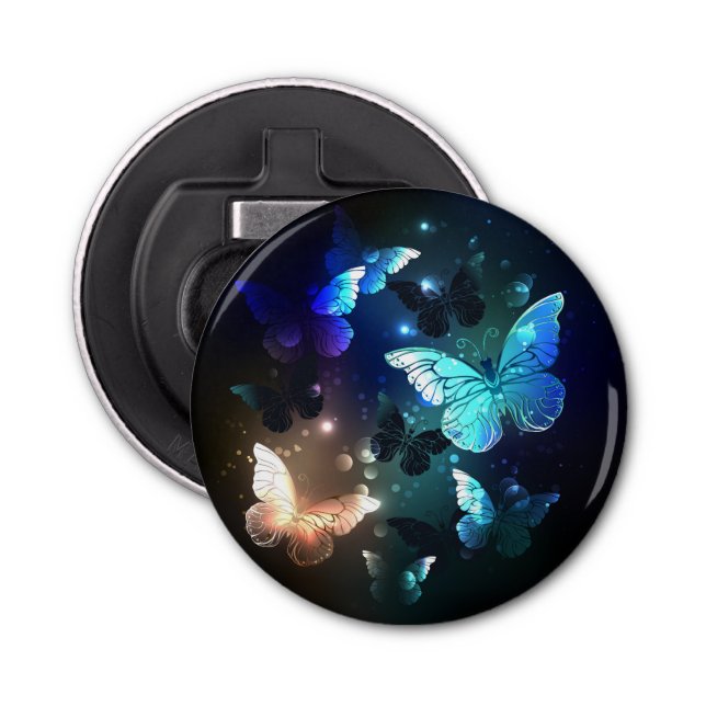 Fluttering Night Butterfly Bottle Opener (Front)