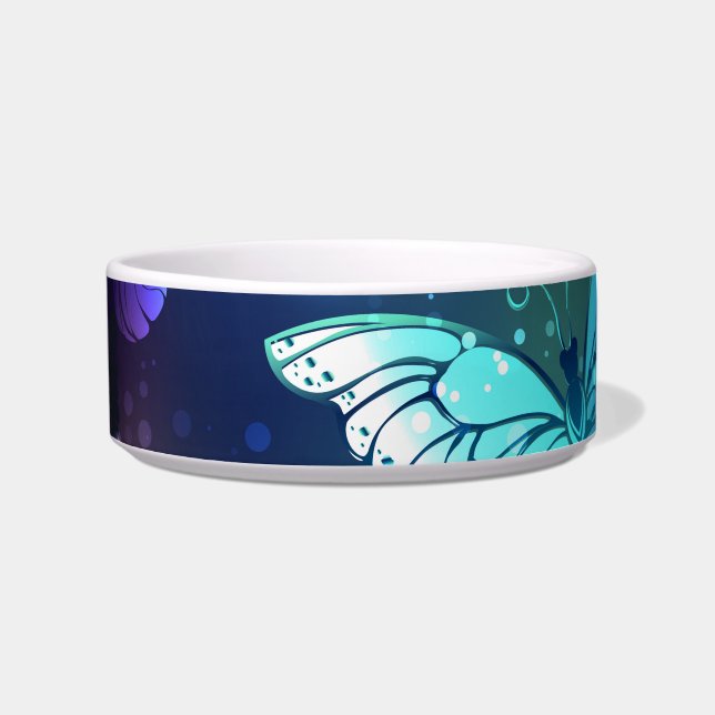 Fluttering Night Butterfly Bowl (Front)