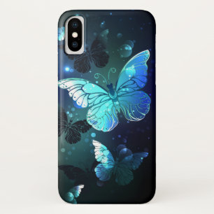 Fluttering Night Butterfly iPhone X Case