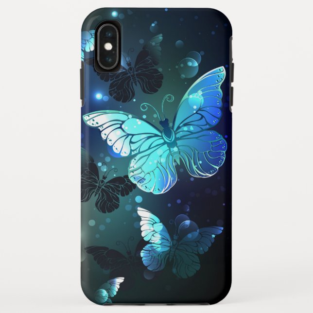 Fluttering Night Butterfly Case-Mate iPhone Case (Back)
