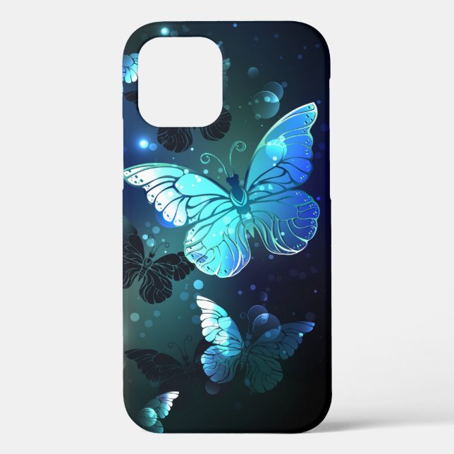 Fluttering Night Butterfly Case-Mate iPhone Case (Back)