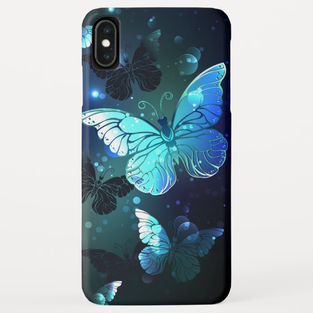 Fluttering Night Butterfly Case-Mate iPhone Case (Back)