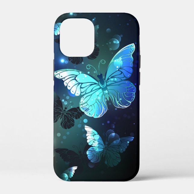 Fluttering Night Butterfly Case-Mate iPhone Case (Back)