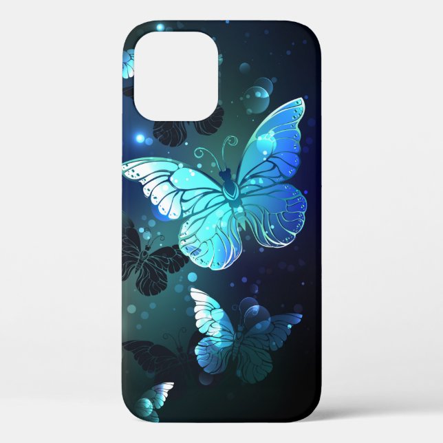 Fluttering Night Butterfly Case-Mate iPhone Case (Back)