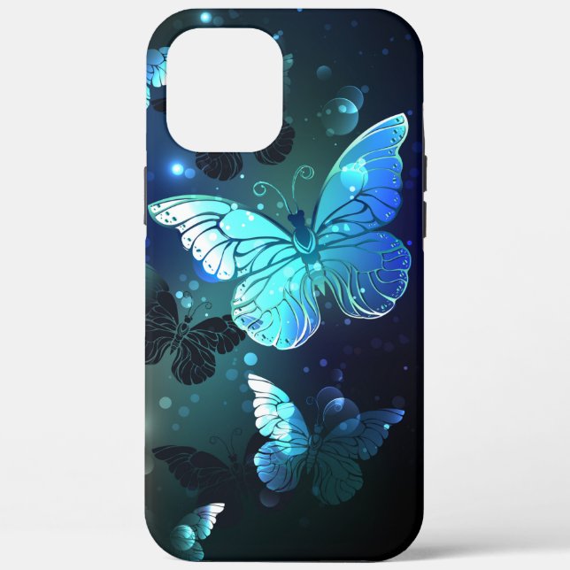 Fluttering Night Butterfly Case-Mate iPhone Case (Back)