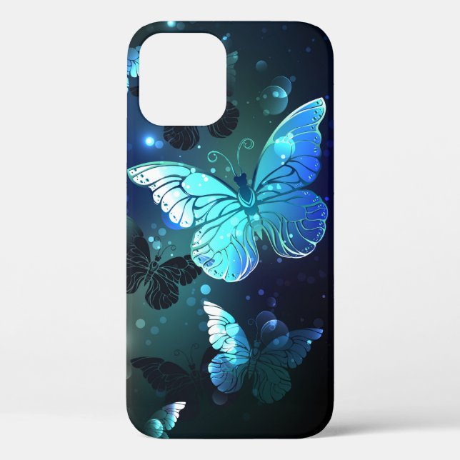 Fluttering Night Butterfly Case-Mate iPhone Case (Back)