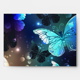 Fluttering Night Butterfly Envelope