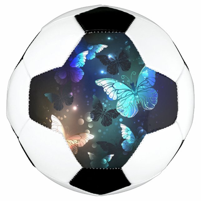 Fluttering Night Butterfly Football (Front)