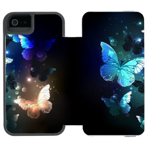 Fluttering Night Butterfly Incipio Watson™ iPhone 5 Wallet Case