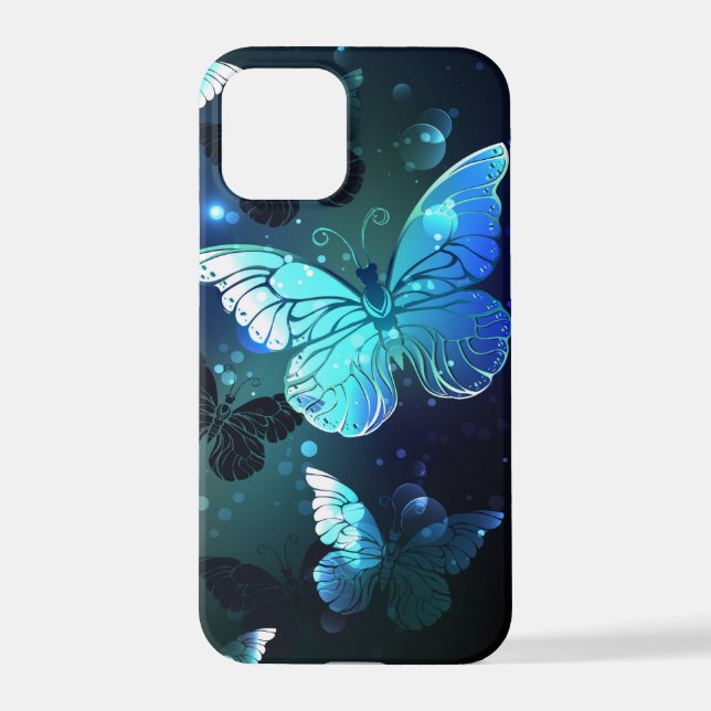 Fluttering Night Butterfly iPhone Case (Back)
