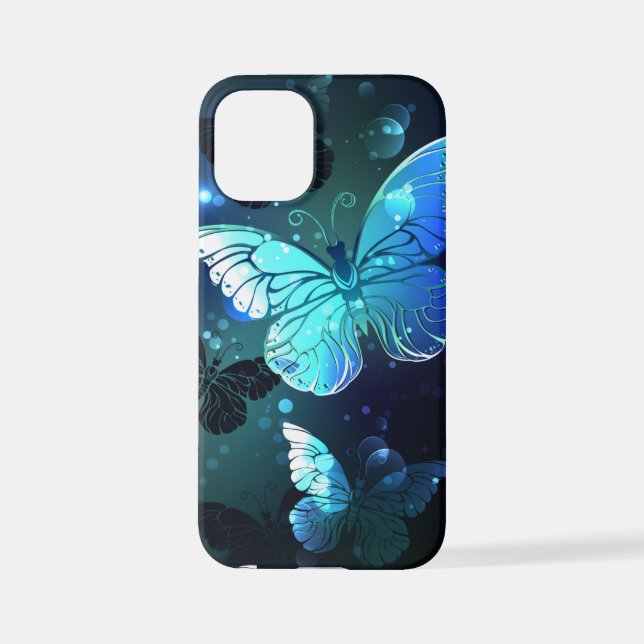 Fluttering Night Butterfly iPhone Case (Back)