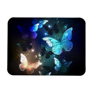 Fluttering Night Butterfly Magnet