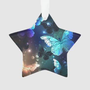 Fluttering Night Butterfly Ornament