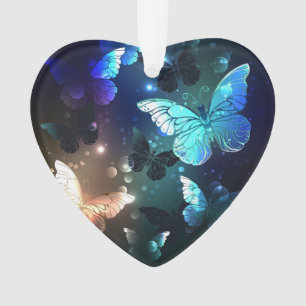 Fluttering Night Butterfly Ornament