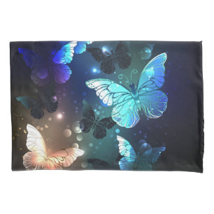 Fluttering Night Butterfly Pillowcase