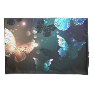 Fluttering Night Butterfly Pillowcase