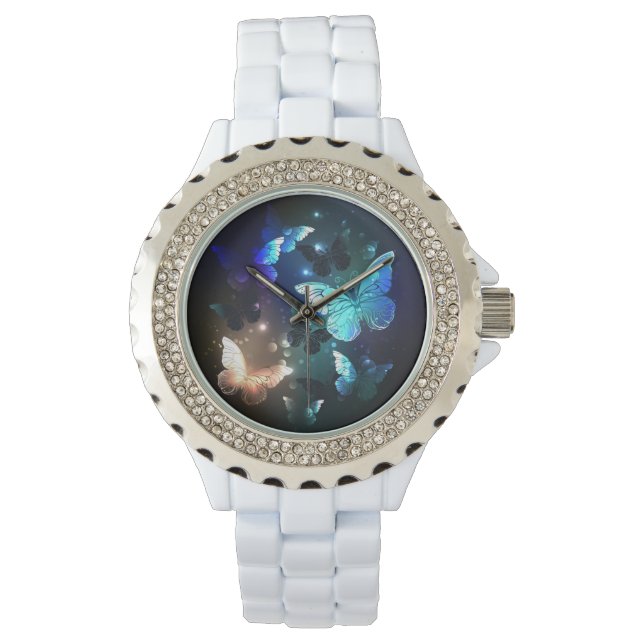 Fluttering Night Butterfly Watch (Front)