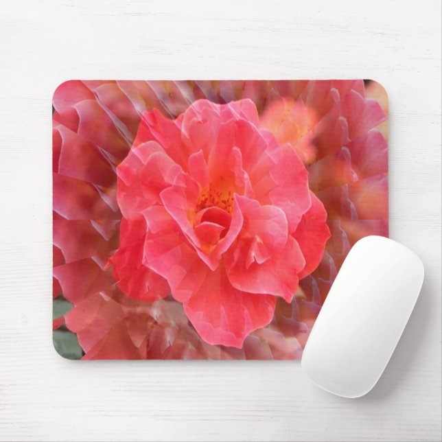 Fluttering Petals..... Mouse Mat (With Mouse)