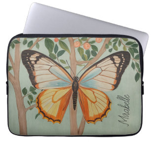 Fluttering Resilience Personalised Laptop Sleeve