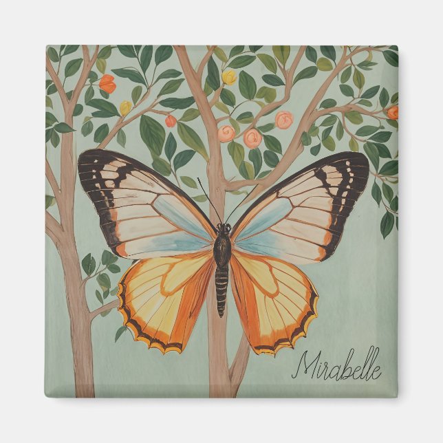 Fluttering Resilience Personalised  Magnet (Front)