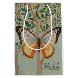 Fluttering Resilience Personalised Medium Gift Bag