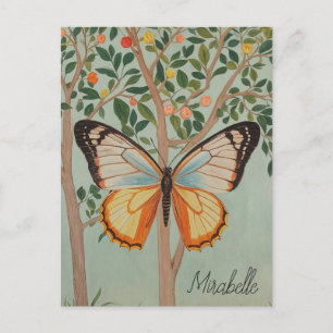 Fluttering Resilience Personalised Postcard